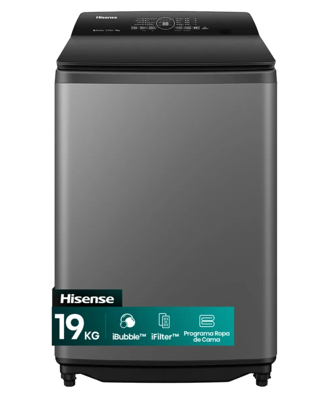 Lavadora Carga Superior 19Kg WT3i1923UT Hisense