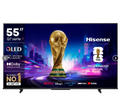 Smart Tv 55" QLED 4K UHD GOOGLE TV Gamer 144HZ 55Q7QG Hisense