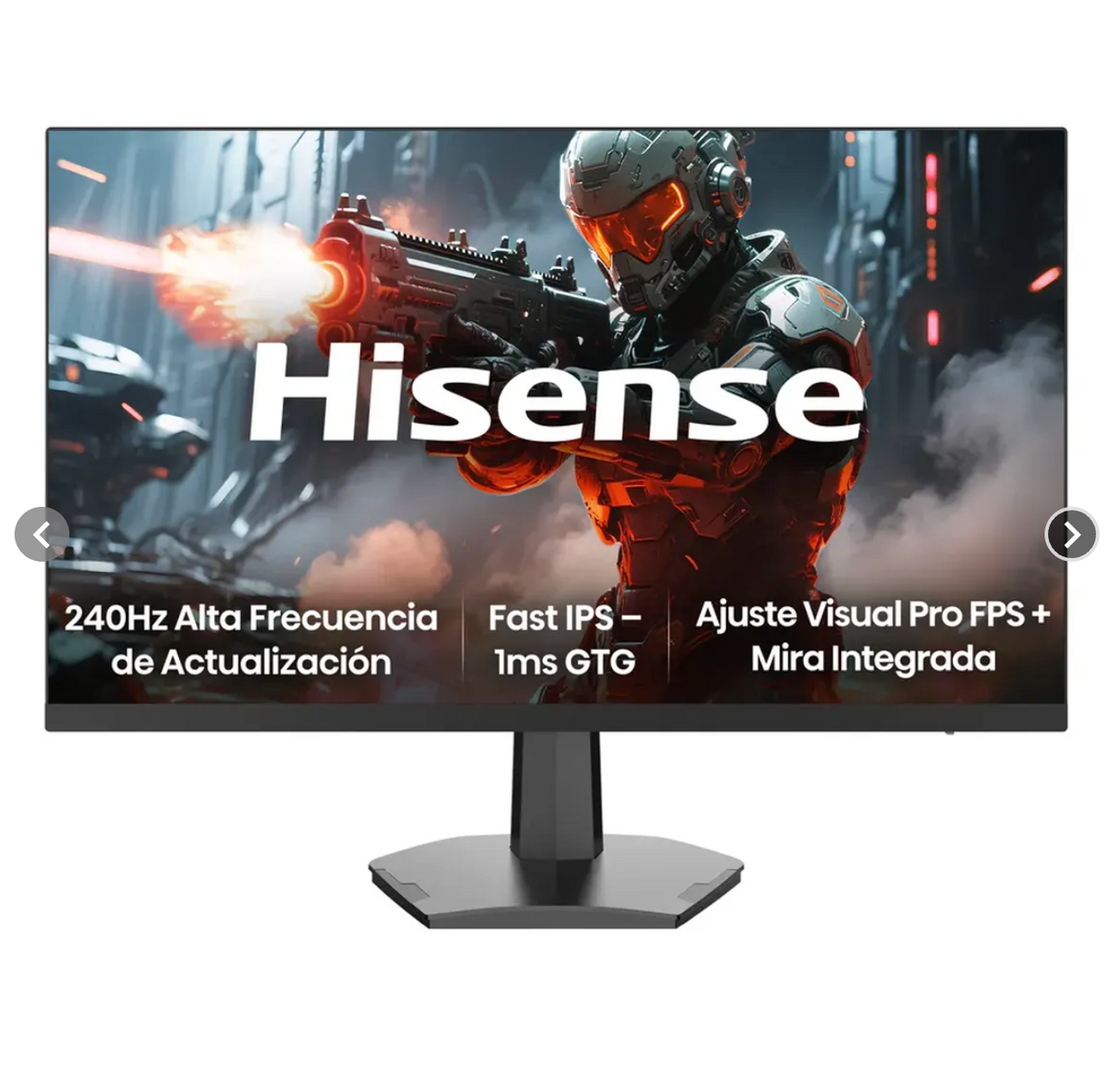 Monitor Gamer Hisense 24” FHD1920x1080 240Hz 24G3Q