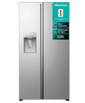 Refrigerador Side By Side 528 Litros RS528P5ESA Hisense