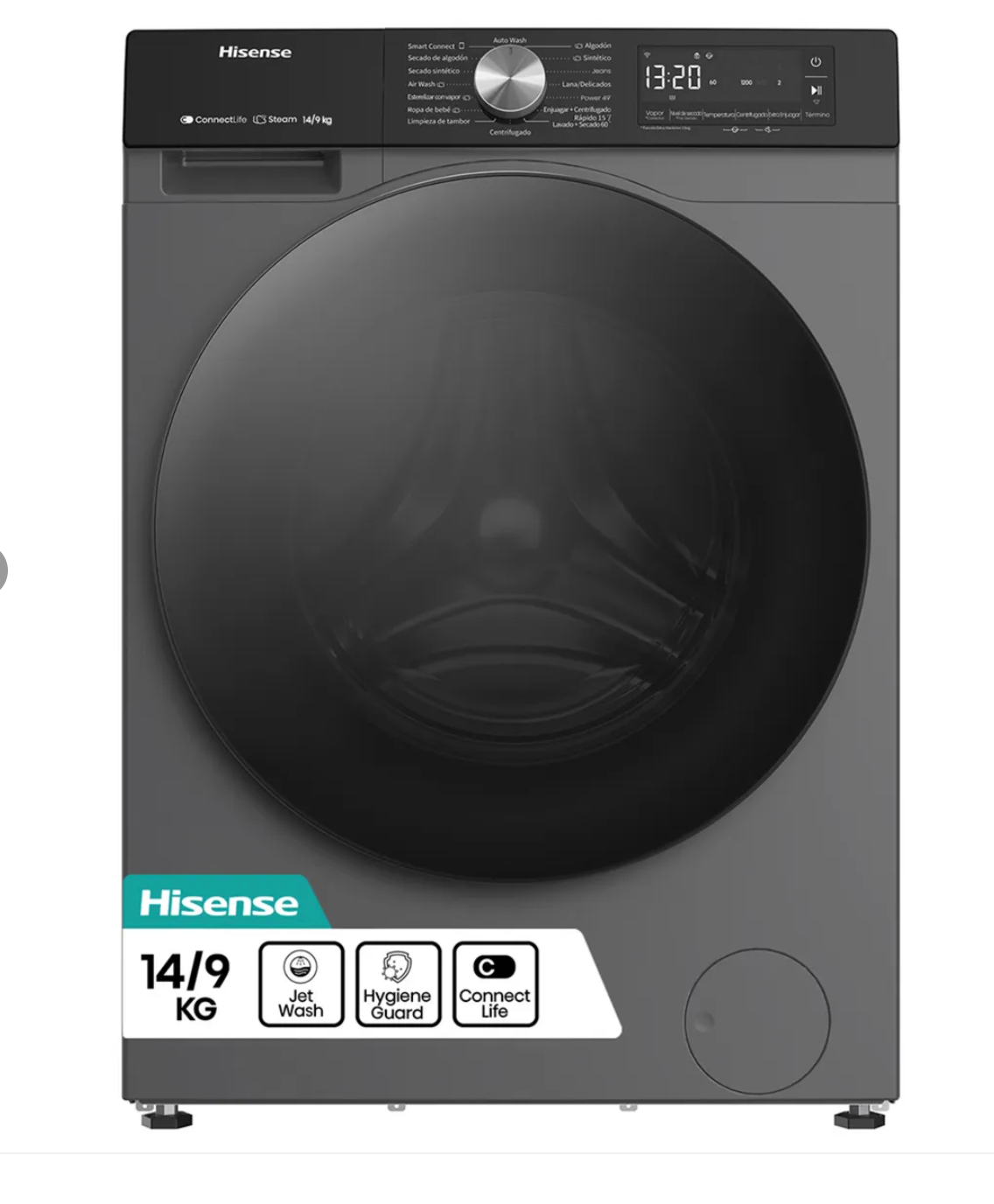 Lavadora-Secadora 14/9 kg Inox WD3S1443BT2