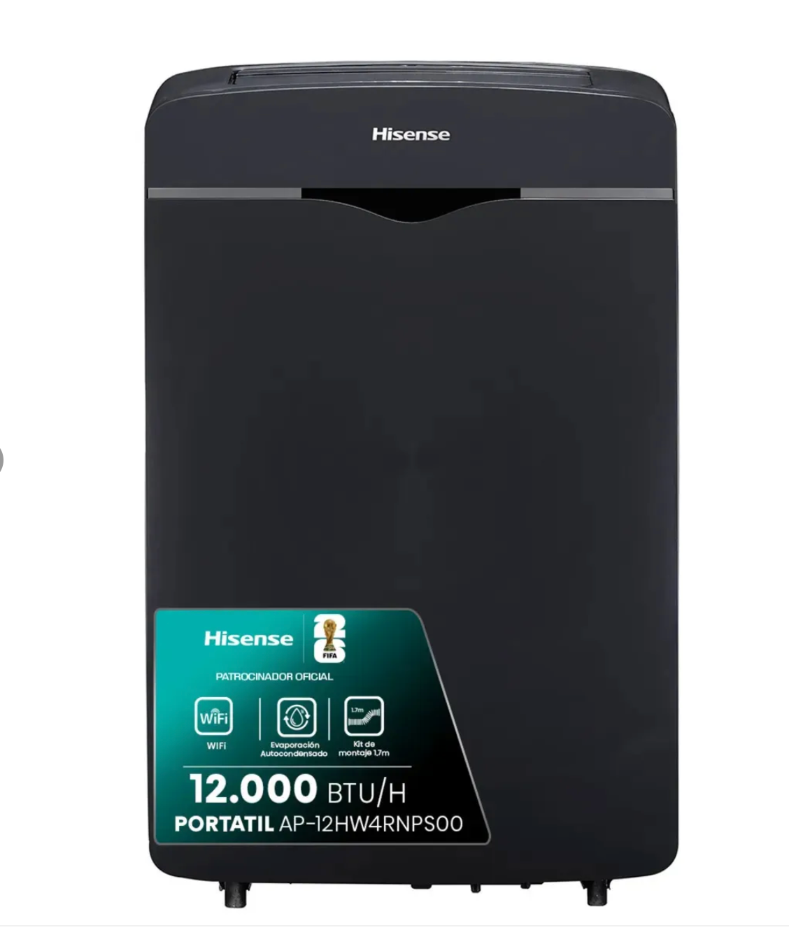 Aire Acondicionado Portátil Hisense AP12HW4RNPS00 12.000 BTU